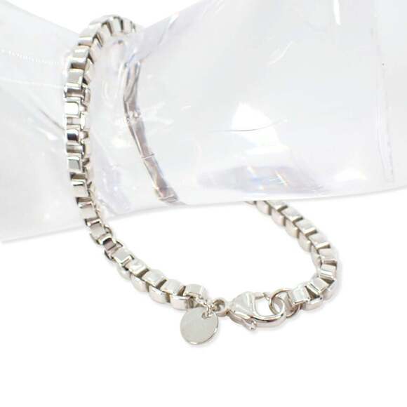 TIFFANY Silver Charm Bracelet - Picture 1 of 9